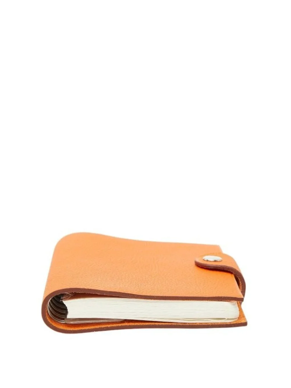 Hermes Ulysse Mini Notebook Cover System with Refill Orange Togo Agenda